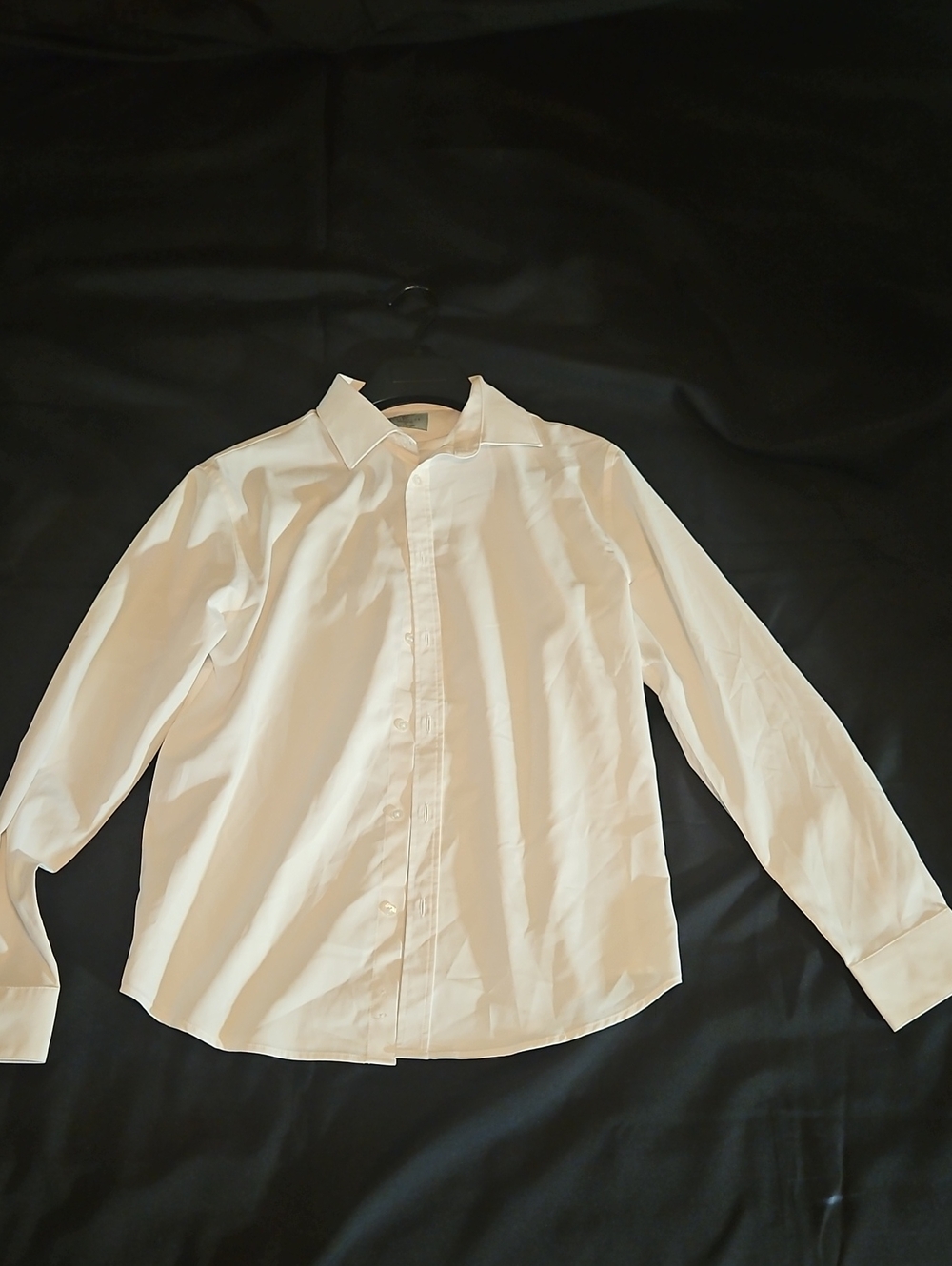 Class Club White Button-Down Dress Shirt for Kids